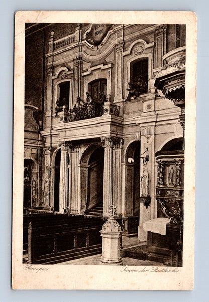 Pohlednice Rakousko Frauenkirchen interiér kostela (M30443)