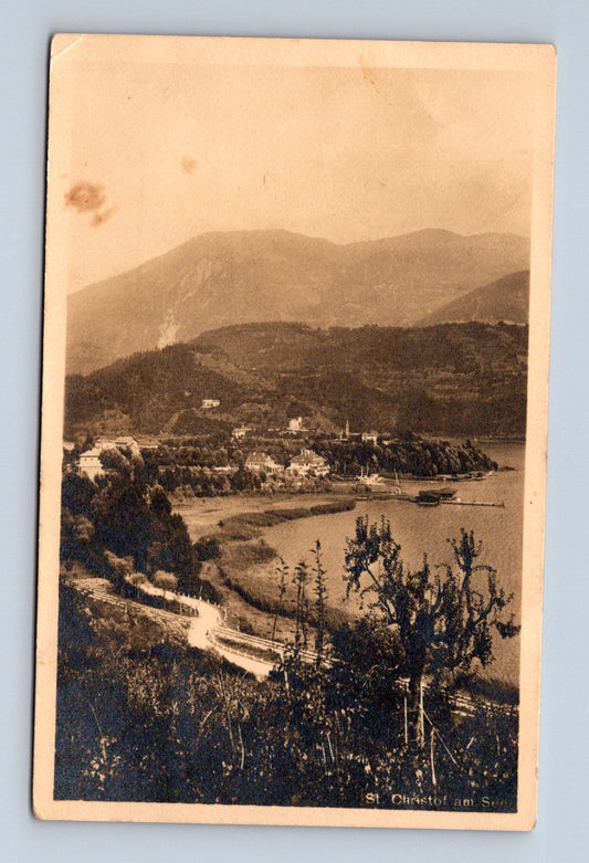 Pohlednice Rakousko St. Christof am See 1917 (M30444)