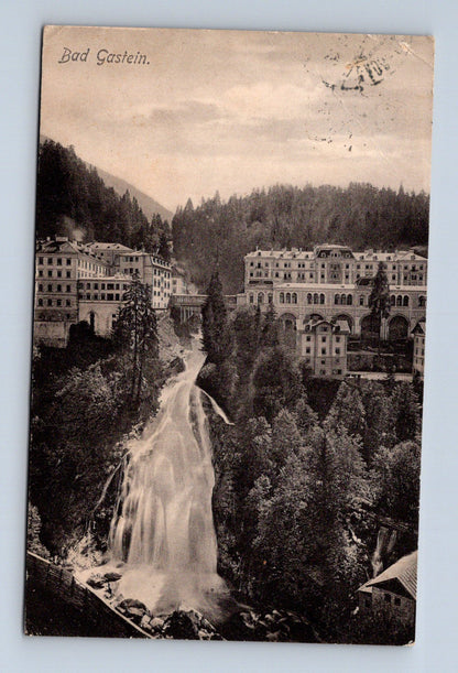 Pohlednice Rakousko Bad Gastein vodopád 1912 (M30448)