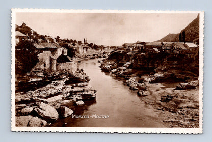 Pohlednice Bosna a Hercegovina Mostar řeka (M30449)