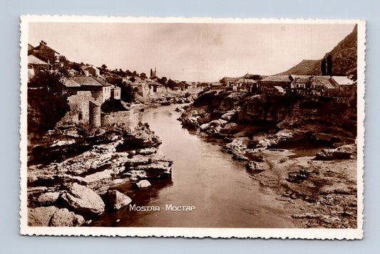 Pohlednice Bosna a Hercegovina Mostar řeka (M30449)