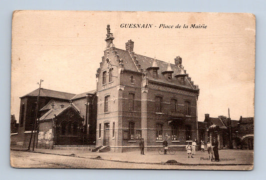 Pohlednice Francie Guesnain Place de la Mairie (M30450)