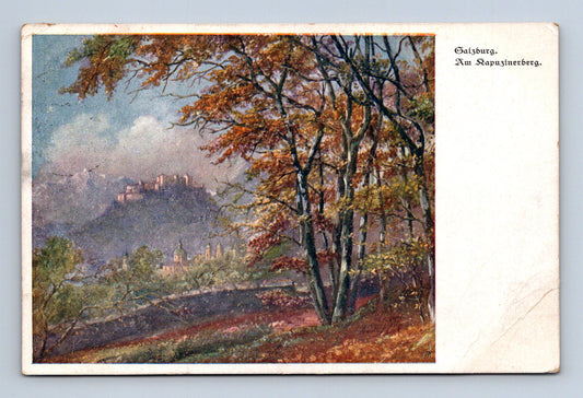 Pohlednice Rakousko Salzburg Kapuzinerberg 1915 (M30453)
