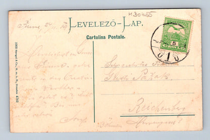 Pohlednice Fiume (Rijeka) ulice Corso 1909 (M30455)