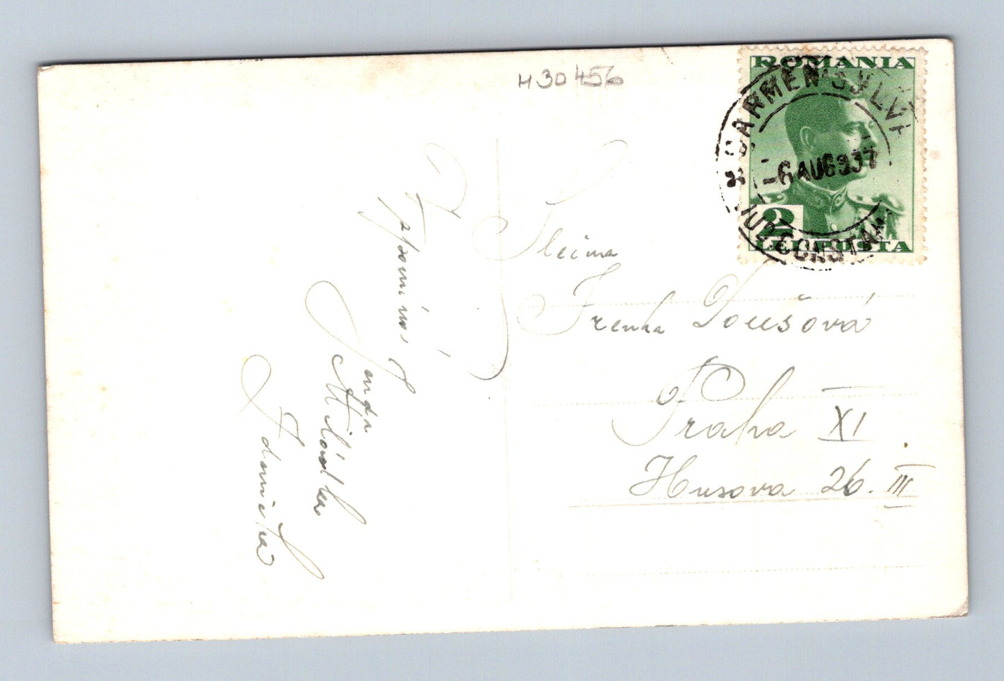 Pohlednice Rumunsko Carmen Silva pláž a faleza 1937 (M30456)
