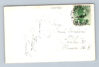 Pohlednice Rumunsko Carmen Silva pláž a faleza 1937 (M30456)