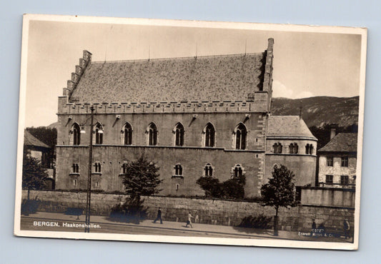 Pohlednice Norsko Bergen Haakonshallen (M30461)