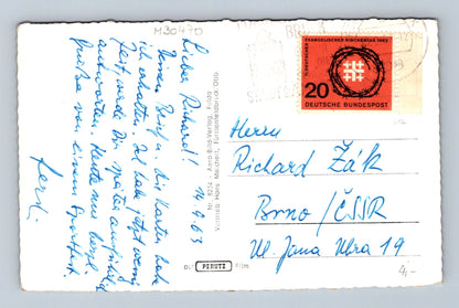 Pohlednice Německo Fürstenfeldbruck klášter 1963 (M30470)