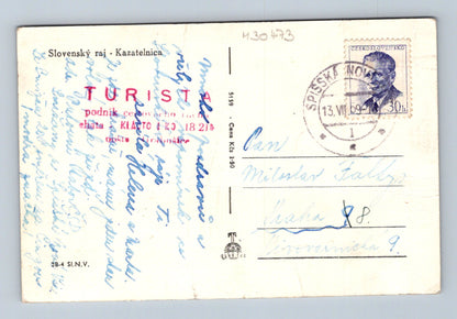 Pohlednice Slovensko Slovenský raj Kazatelnica 1959 (M30473)