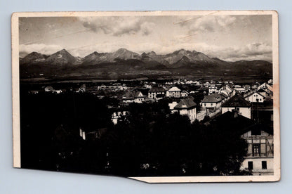 Pohlednice Slovensko Poprad Vysoké Tatry 1937 (M30476)