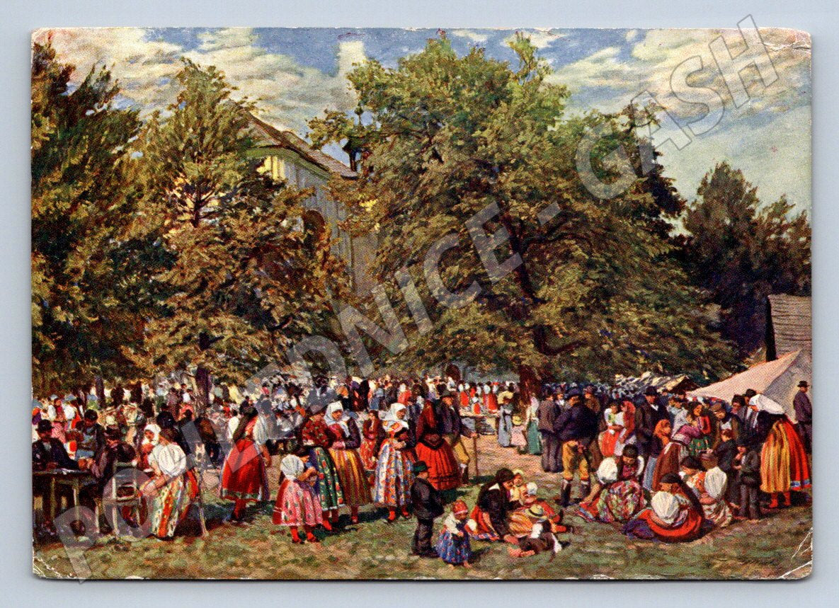 Postcard pilgrimage to St. Lawrence Chodsko 1933 (M3048)