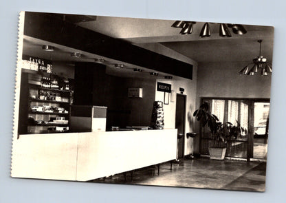 Pohlednice Slovensko Trebišov Hotel Tokai recepce 1968 (M30480)