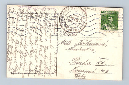 Pohlednice Slovensko Vysoké Tatry vodopády 1930 (M30485)
