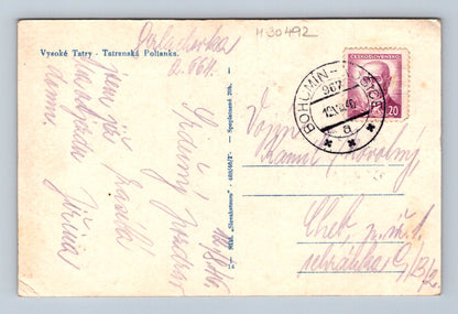 Pohlednice Slovensko Vysoké Tatry Tatranská Polianka 1949 (M30492)