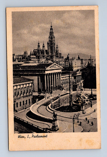Pohlednice Rakousko Vídeň Parlament (M30502)
