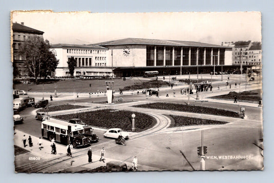 Pohlednice Rakousko Vídeň Westbahnhof cca 1948 (M30510)