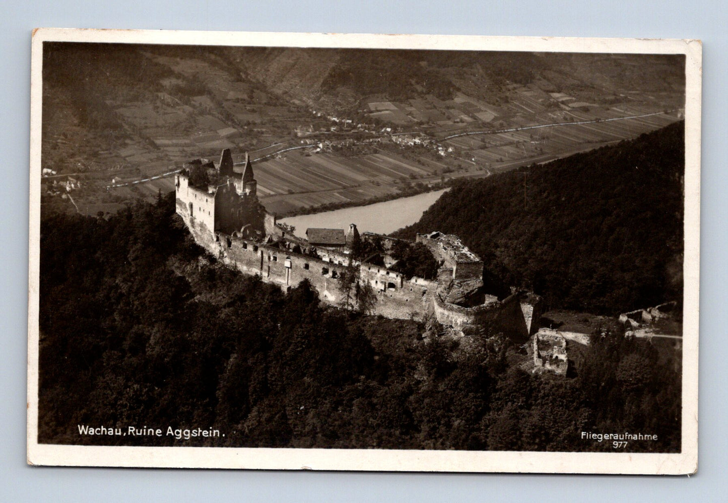 Pohlednice Rakousko Wachau, Ruine Aggstein 1930 (M30518)