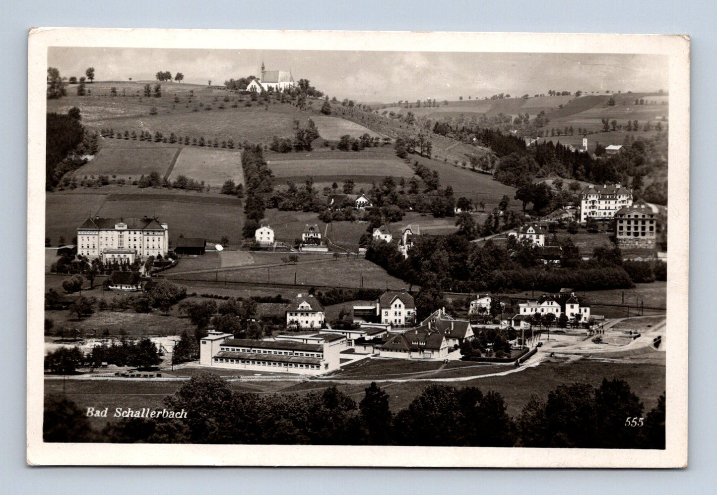 Pohlednice Rakousko Bad Schallerbach pohled na město (M30519)