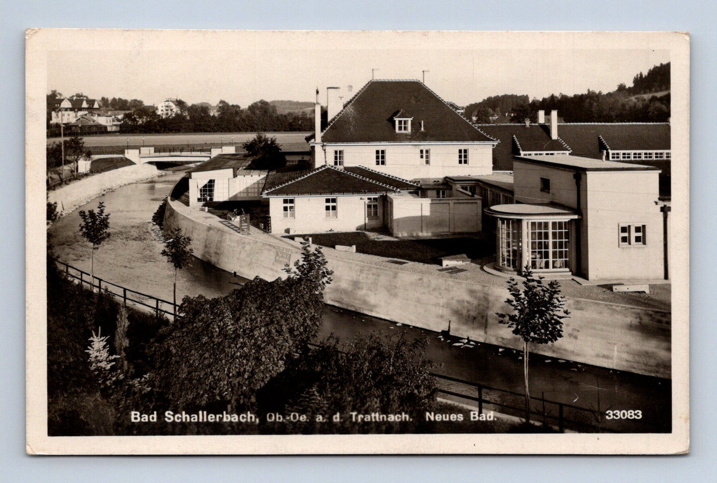 Pohlednice Rakousko Bad Schallerbach Neues Bad 1935 (M30520)