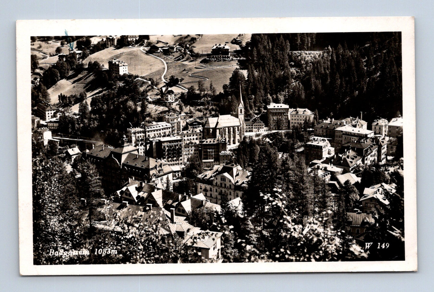 Pohlednice Rakousko Bad Gastein panorama 1941 (M30527)