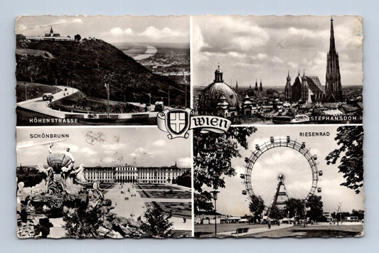 Pohlednice Rakousko Vídeň (Wien) více motivů 1964 (M30530)