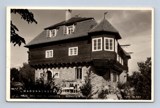 Pohlednice Rakousko Bernstein Madonnenschlössli 1934 (M30537)