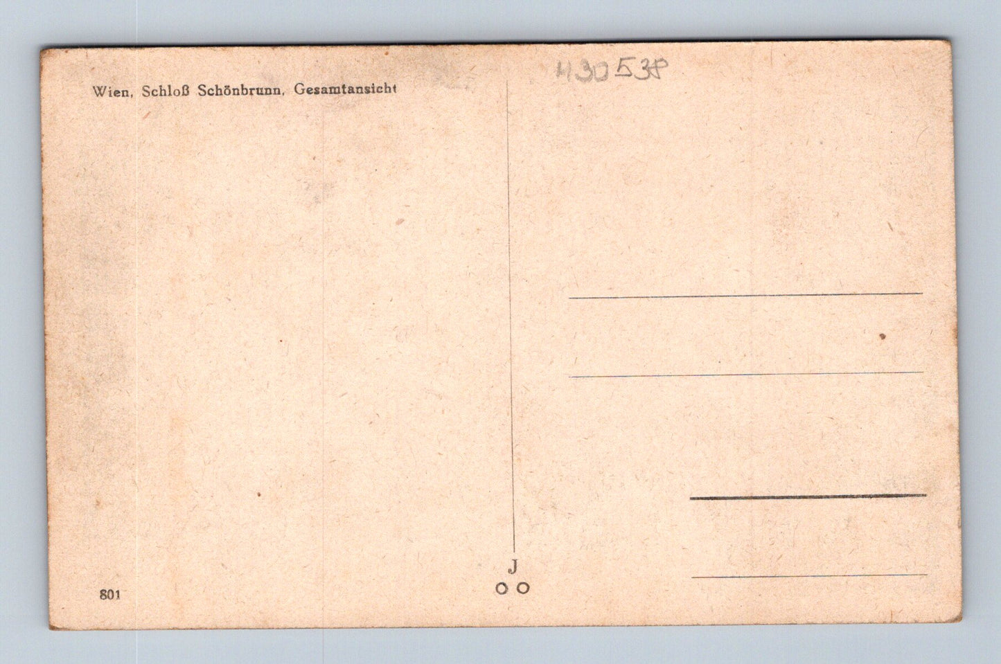 Pohlednice Rakousko Vídeň Schönbrunn Gesamtansicht (M30538)