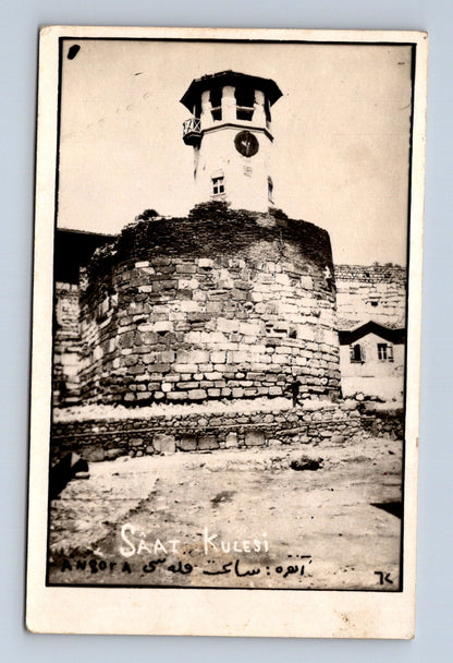 Pohlednice Turecko Ankara Saat Kulesi 1928 (M30541)