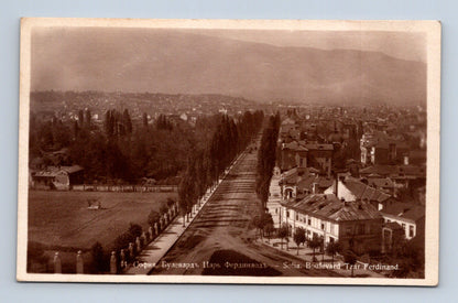 Pohlednice Bulharsko Sofia Boulevard Tsar Ferdinand 1930 (M30543)