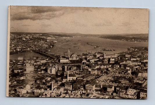 Pohlednice Turecko Istanbul panoramatický pohled 1933 (M30546)