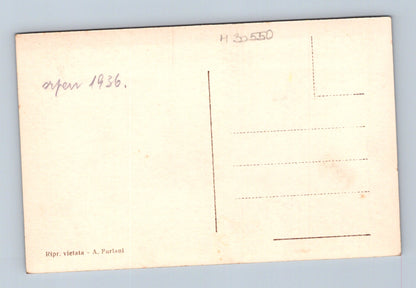 Pohlednice Chorvatsko Veli Lošinj promenáda 1936 (M30550)