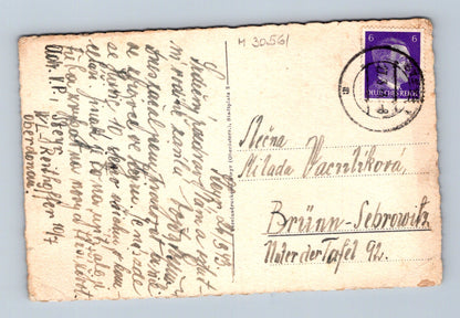 Pohlednice Rakousko Steyr řeka Enns a město 1913 (M30561)