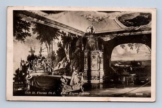 Pohlednice Rakousko Stift St. Florian Prinz Eugen-Zimmer (M30574)