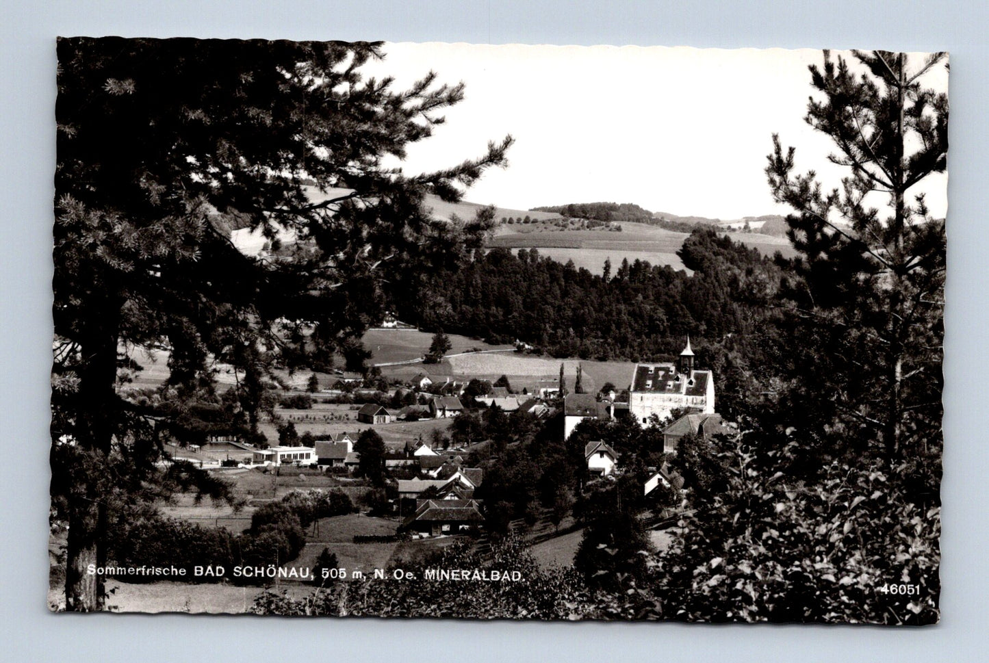 Pohlednice Rakousko Bad Schönau krajina 1944 (M30575)