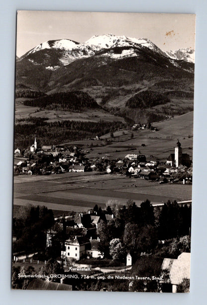 Pohlednice Rakousko Gröbming, Niedere Tauern 1954 (M30576)