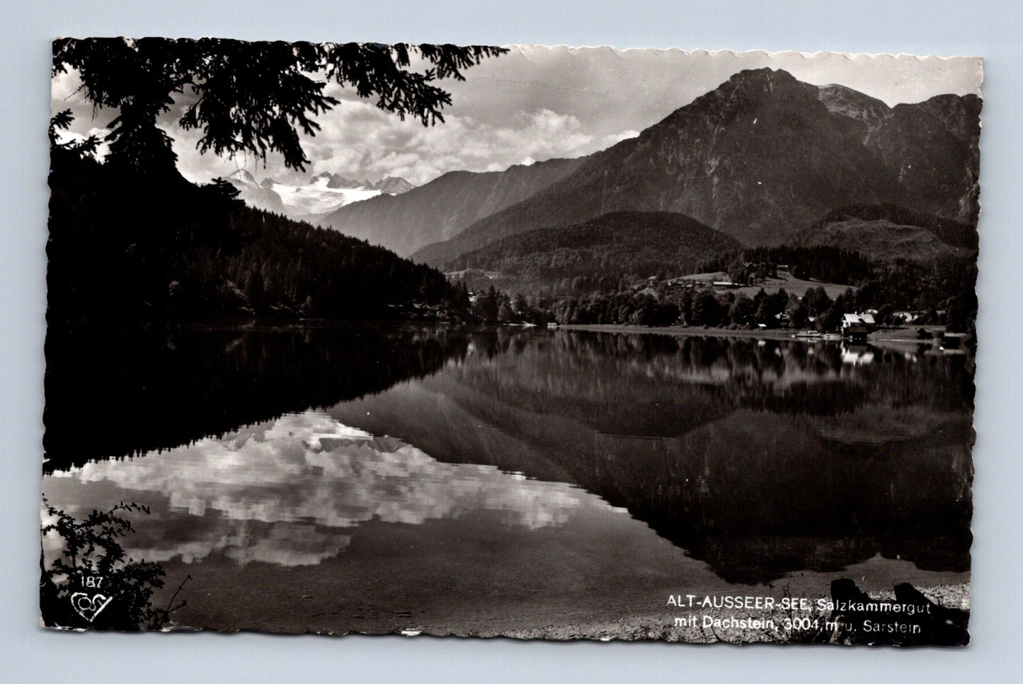 Pohlednice Rakousko Alt-Aussee-See Dachstein 1951 (M30577)