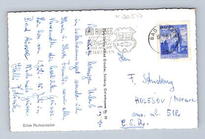 Pohlednice Rakousko Alt-Aussee-See Dachstein 1951 (M30577)