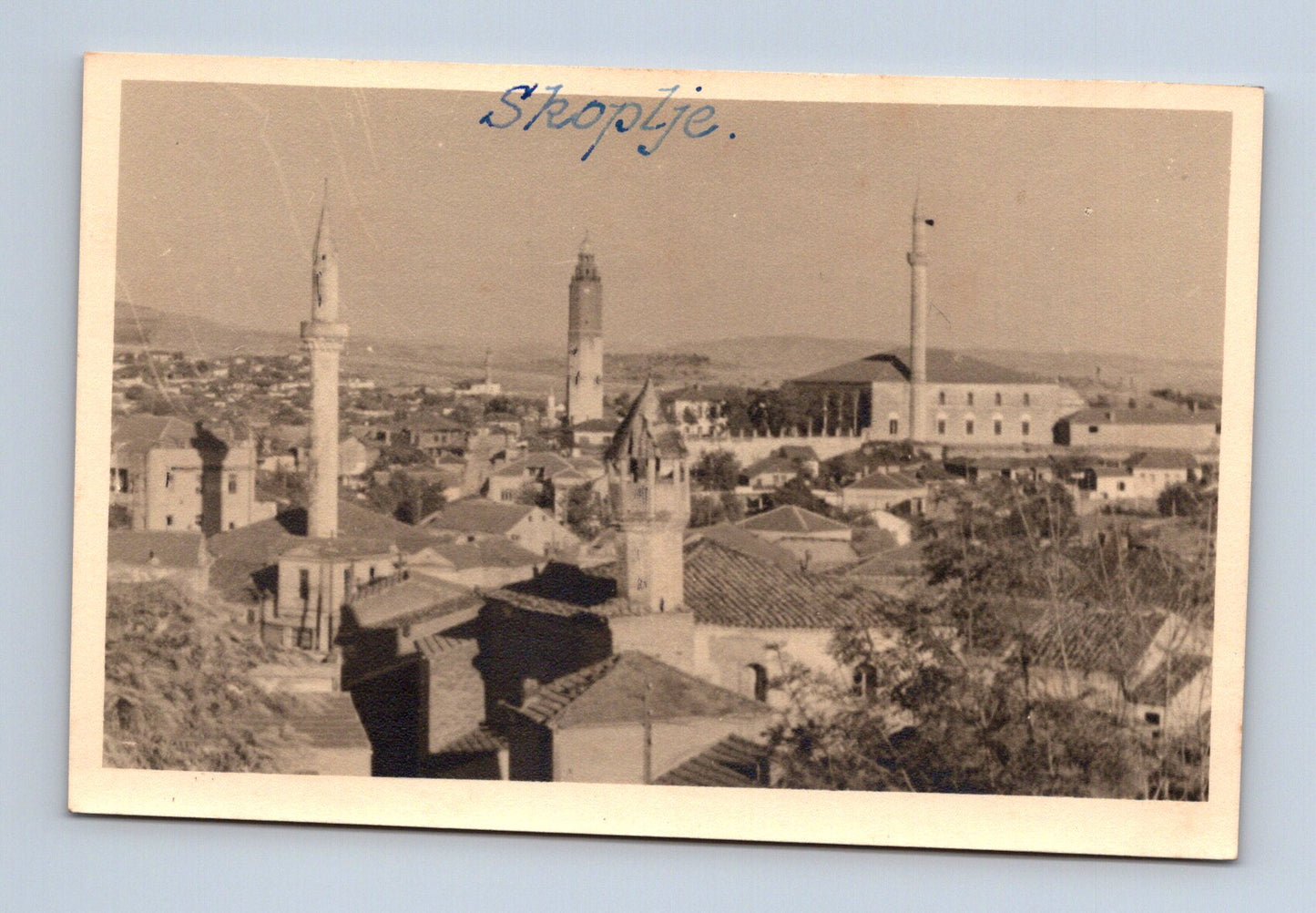 Pohlednice Severní Makedonie Skopje panorama (M30580)