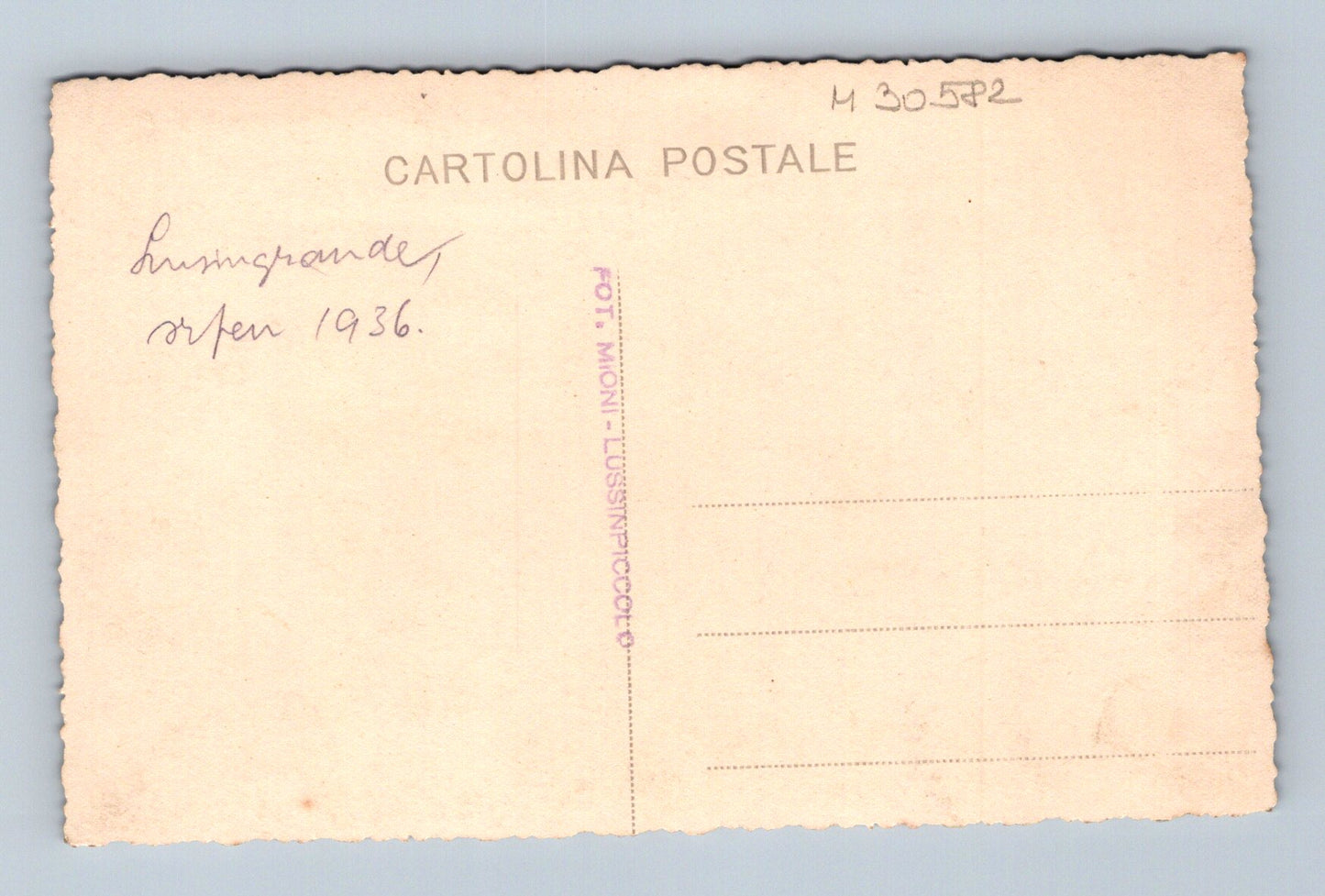 Pohlednice Chorvatsko Lussingrande (Veli Lošinj) 1936 (M30582)