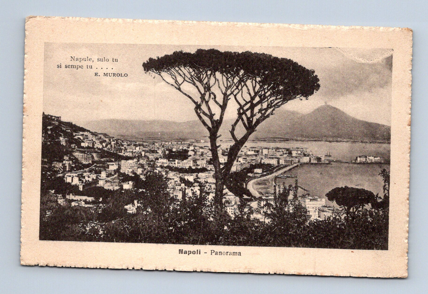 Pohlednice Itálie Napoli panorama (M30589)