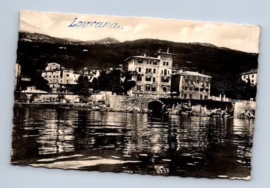 Pohlednice Chorvatsko Lovrana Porto (M30590)