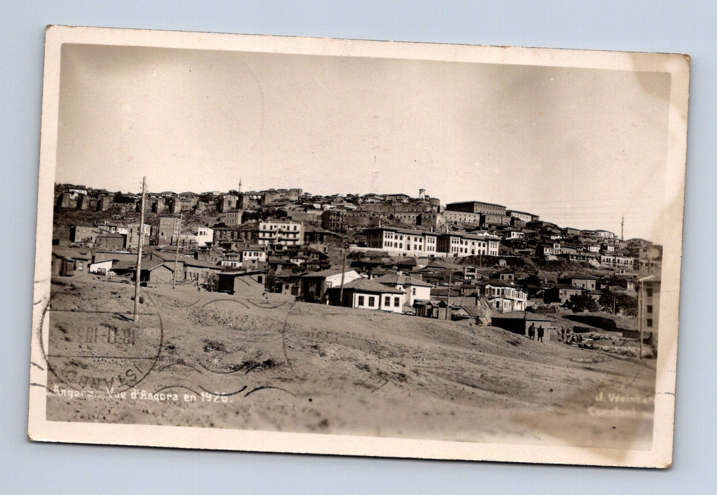 Pohlednice Turecko Ankara pohled na město 1930 (M30599)