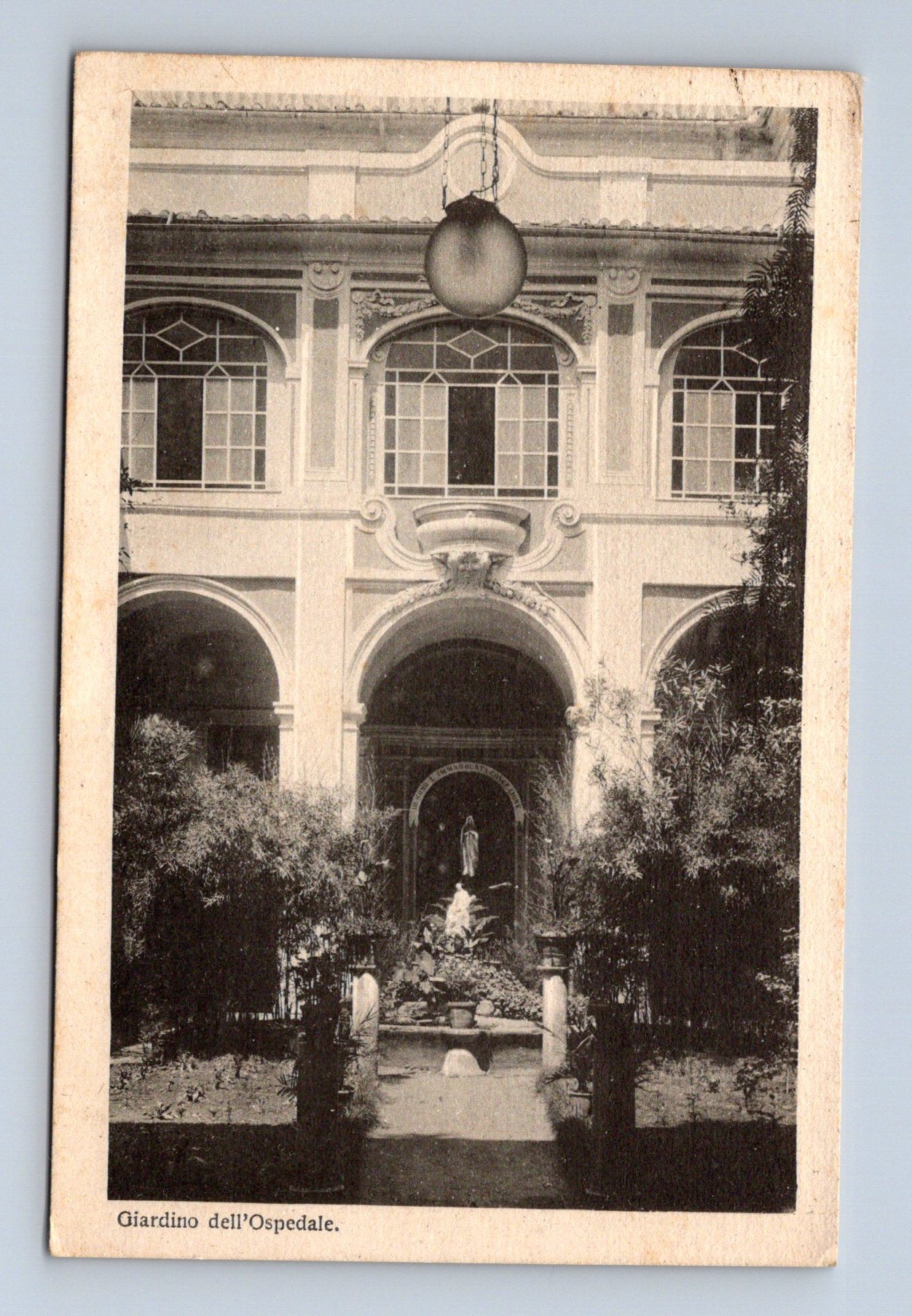 Pohlednice Itálie Giardino dellOspedale (M30601)