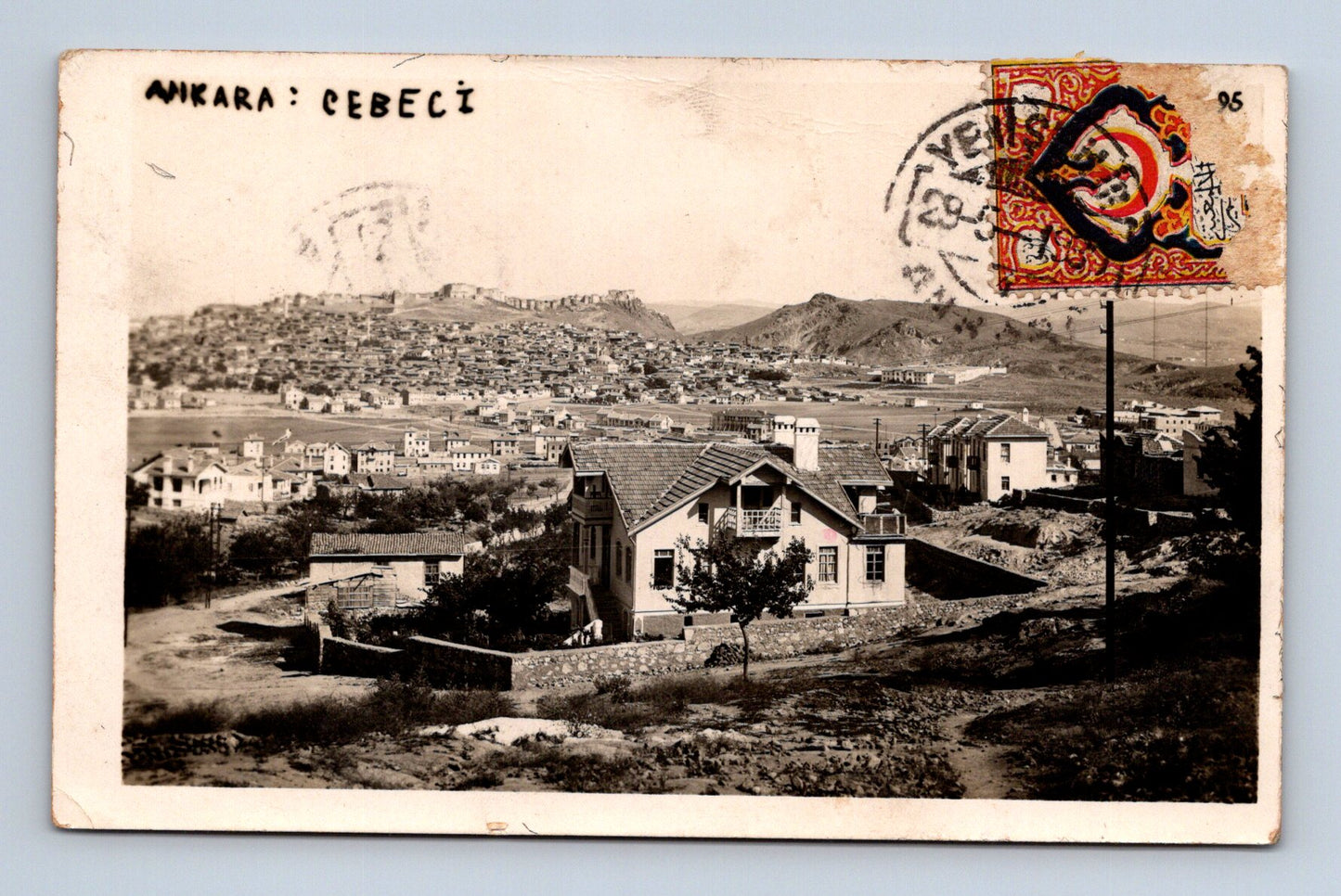 Pohlednice Turecko Ankara Cebeci 1930 (M30602)