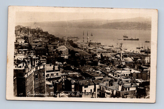 Turecko Konstantinopol Beşiktaş panoramatický pohled (M30604)