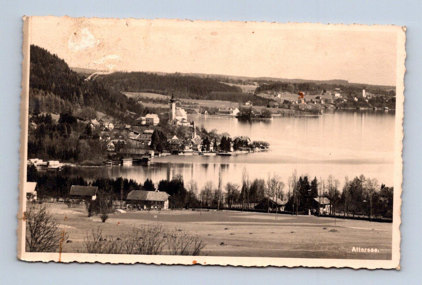 Pohlednice Rakousko Attersee krajina 1941 (M30612)