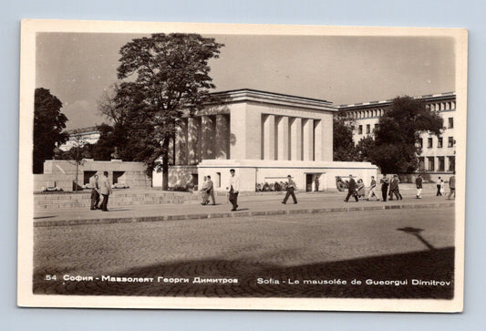 Pohlednice Bulharsko Sofie Mauzoleum Georgi Dimitrov (M30620)