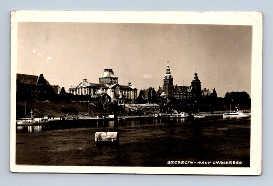Pohlednice Polsko Szczecin Wały Chrobrego 1957 (M30622)