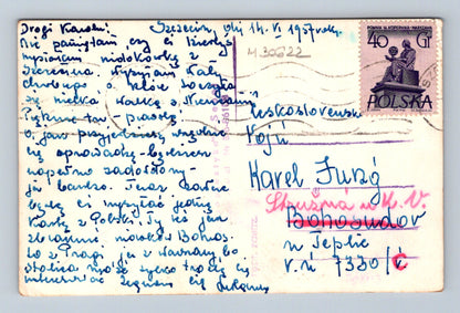 Pohlednice Polsko Szczecin Wały Chrobrego 1957 (M30622)