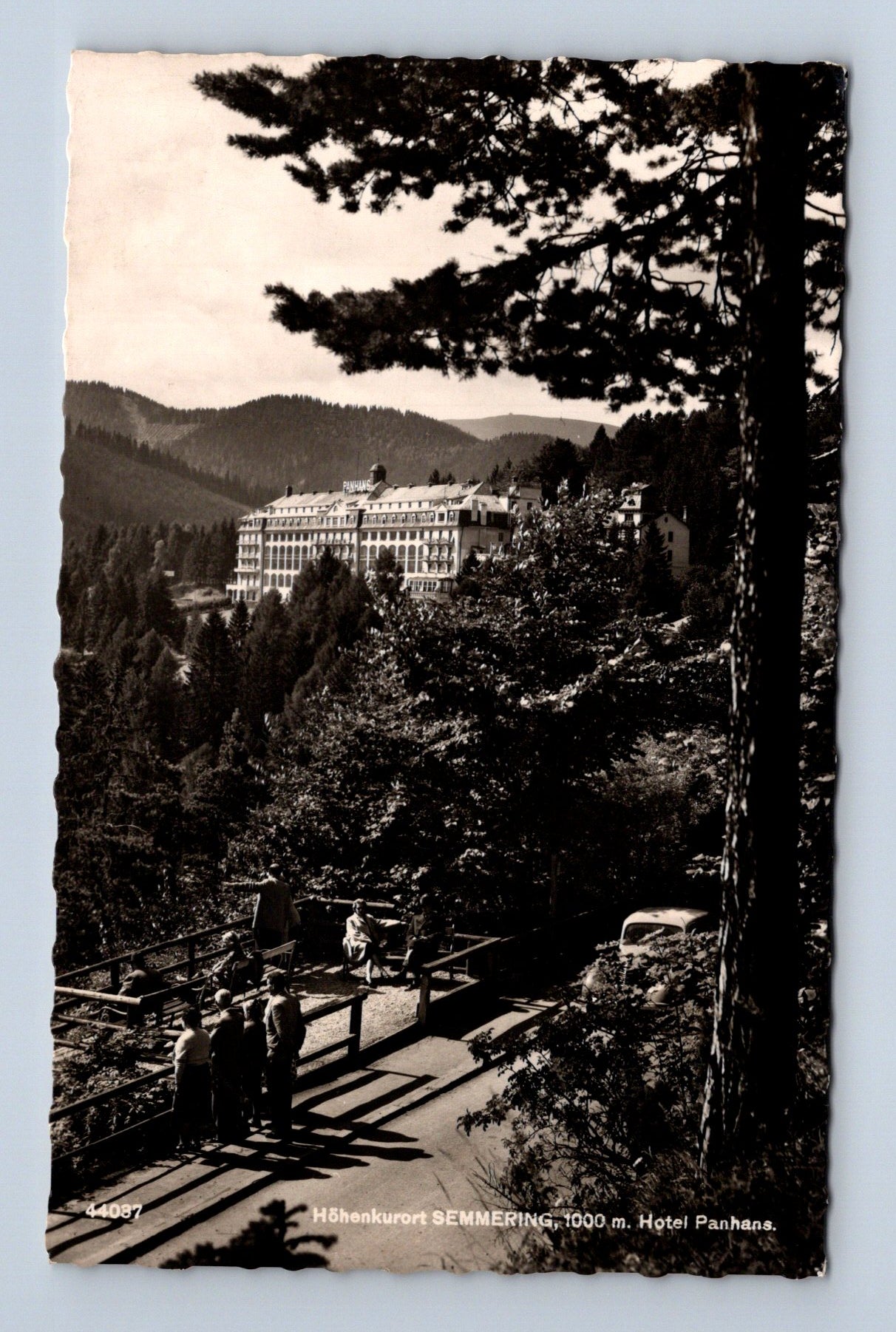 Pohlednice Rakousko Semmering Hotel Panhans 1957 (M30624)